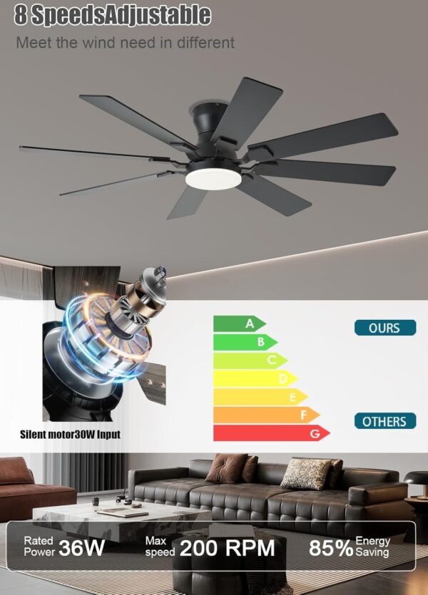 52 inch Ceiling Fan with Light